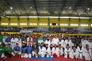 161 Atlet Pelajar Ikuti Kejuaran Taekwondo