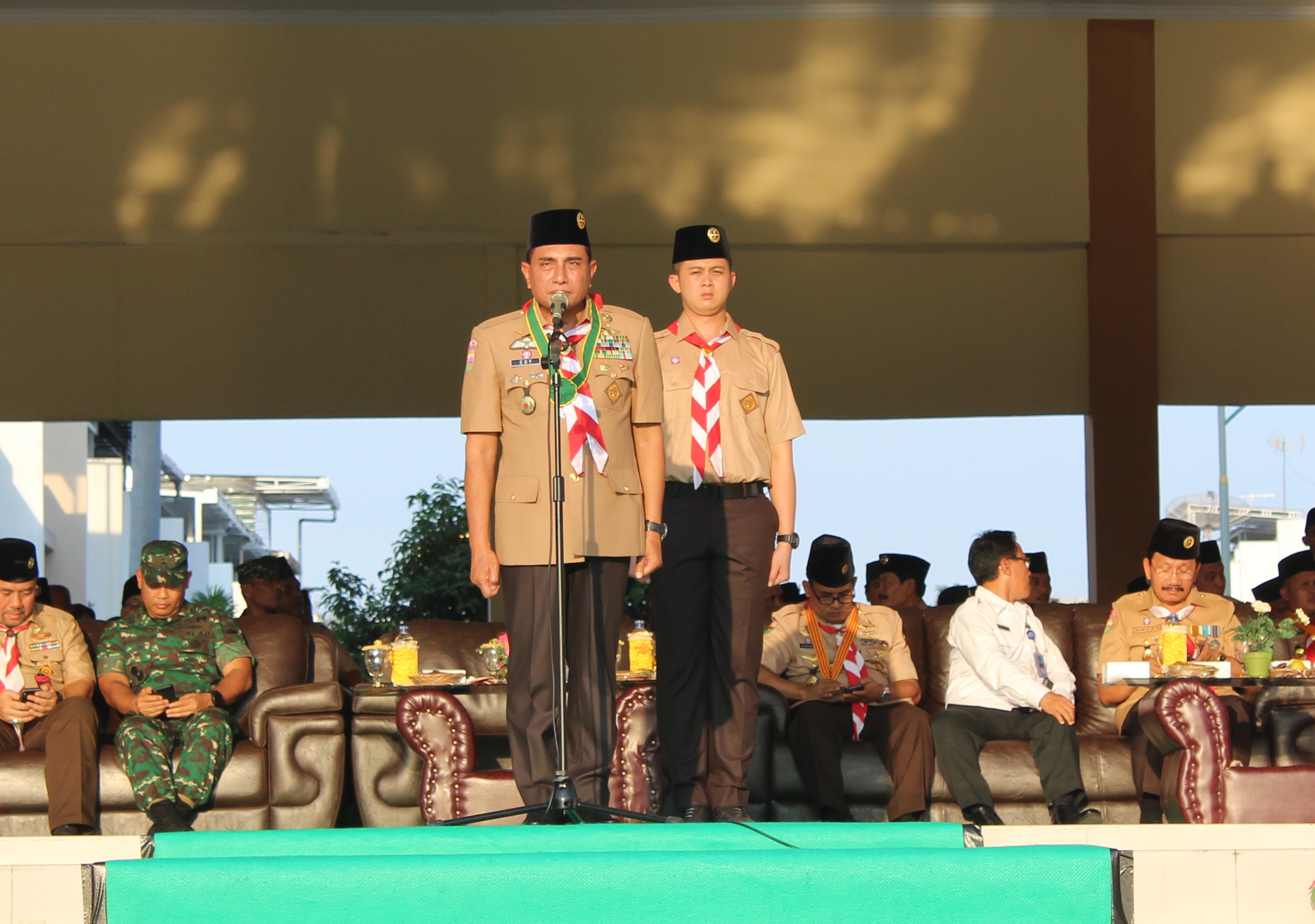 Gubernur Sumut usulkan Pramuka masuk Program Eks School