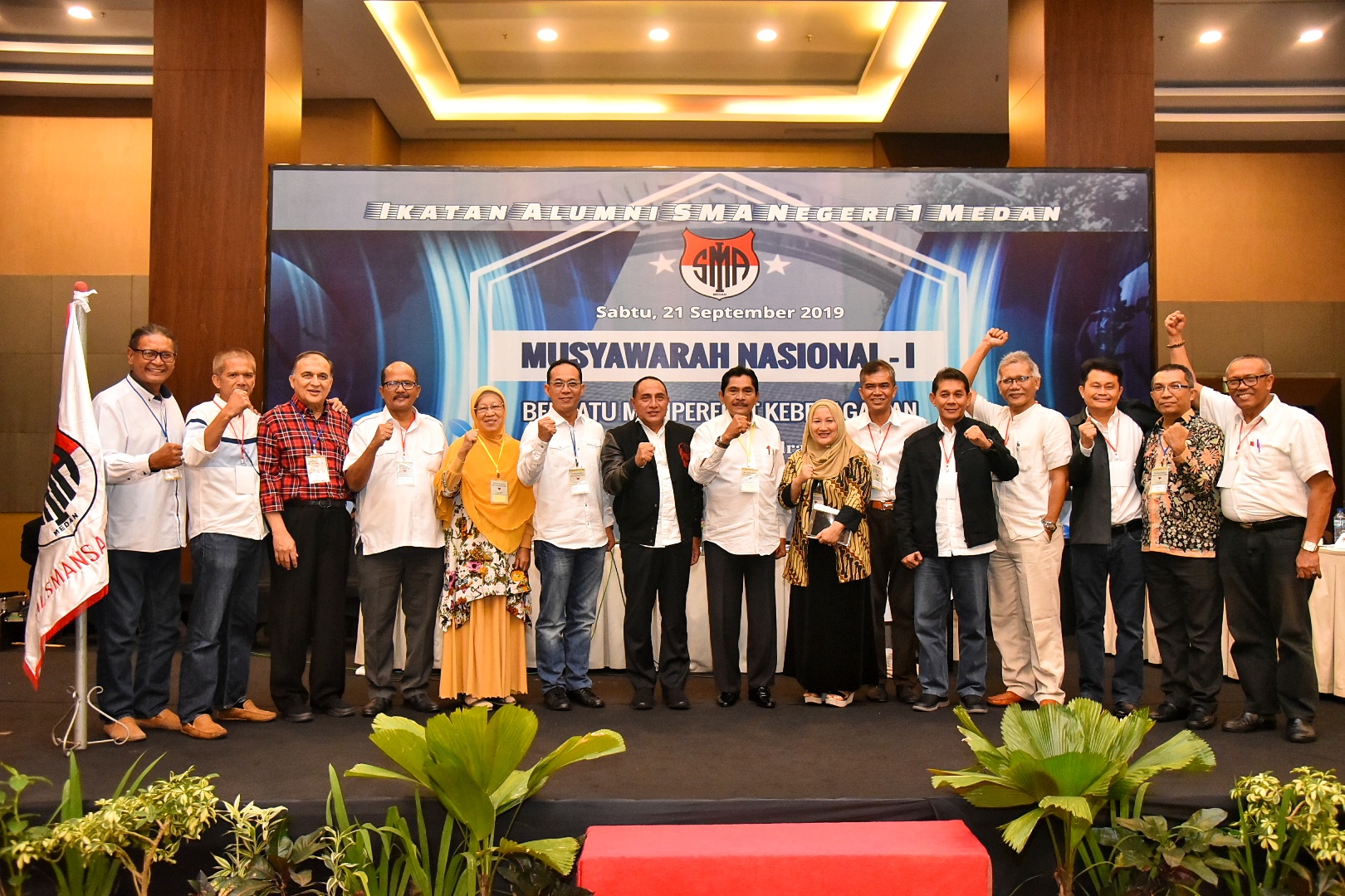 Edy Rahmayadi Terpilih Menjadi Ketua Umum IKASMANSA Medan