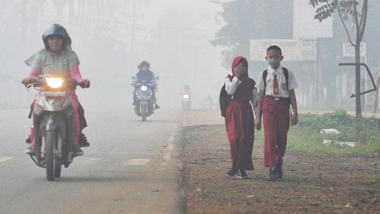 Kualitas Udara Memburuk, Pemko Jambi Kembali Liburkan Sekolah