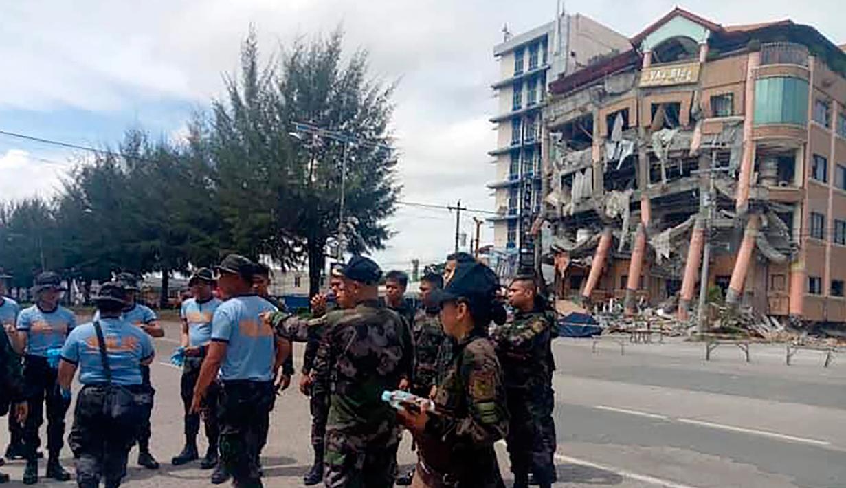 Korban Gempa Filipina Menjadi 21 Orang