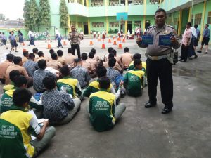 Gelar Safety Riding, Polres Sergai Berikan Pemahaman Tentang  Tertib Berlalu Lintas