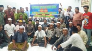 Bersama Komunitas Sergai, Kasat Lantas Doa bersama Peringati Maulid Nabi