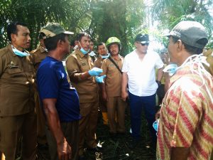 Pemkab dan Polres Sergai Cek TKP Penemuan Ratusan Bangkai Babi