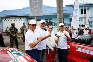 Wagub Sumut Lepas Peserta Danau Toba Rally 2019