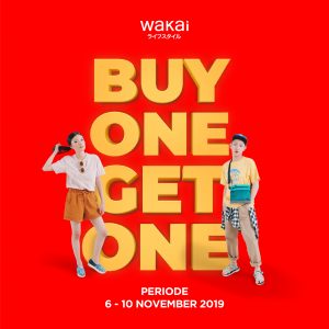 Ultah ke 7, Wakai Kembali Gelar Buy One Get One