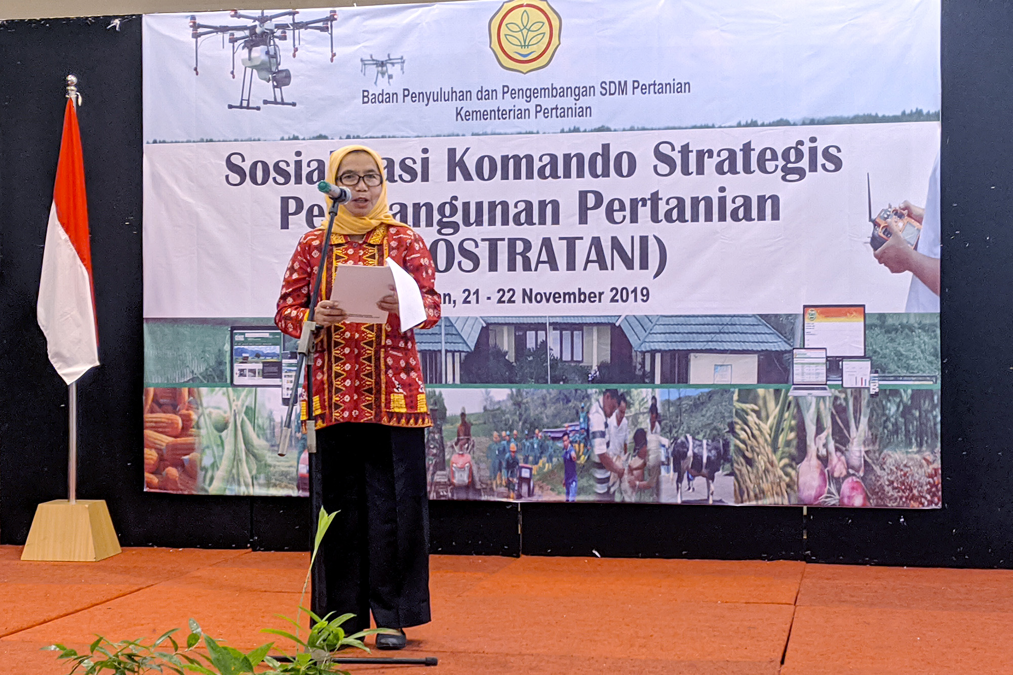Buka Acara Sosialisasi Kostratani, Sabrina Harapkan Kesejahteraan Petani Lebih Meningkat