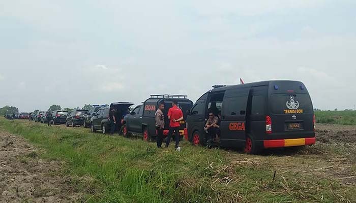 Poldasu Bersama Densus 88 Disposal Dua Bom Teroris di Medan