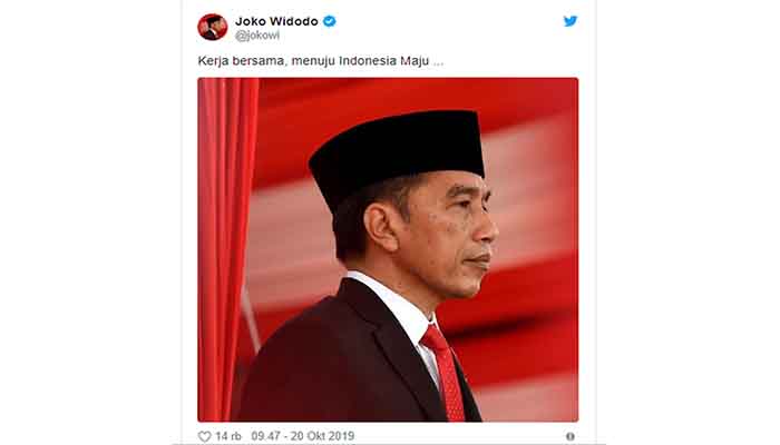 Jokowi: Kedamaian, Kegembiraan, dan kerukunan Senantiasa Iringi Langkah Kita