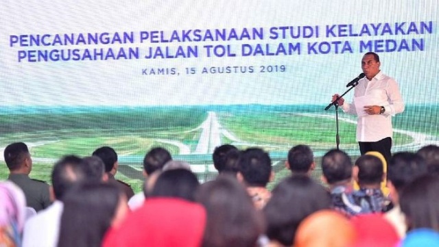 Proyek Bermartabat Jalan Tol Kota Medan Groundbreaking Februari 2020