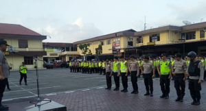Amankan Jalur Wisata Medan-Berastagi, Polrestabes Medan Siagakan 267 Personel