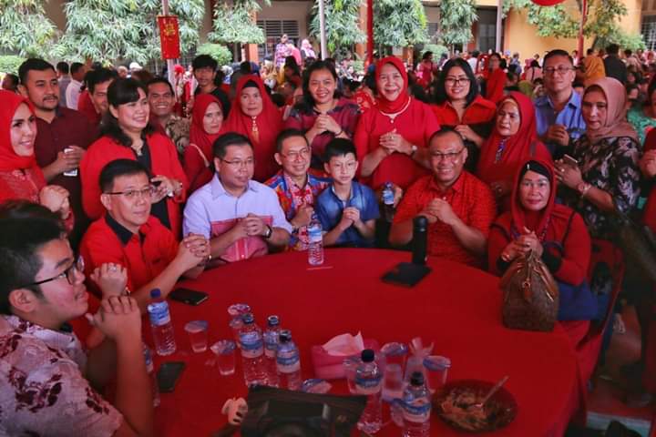 Imlek Bersama Dr Sofyan Tan, Akhyar Ajak Warga Jaga Keharmonisan, Keakraban dan Kekompakkan, Demi Kemajuan Kota Medan