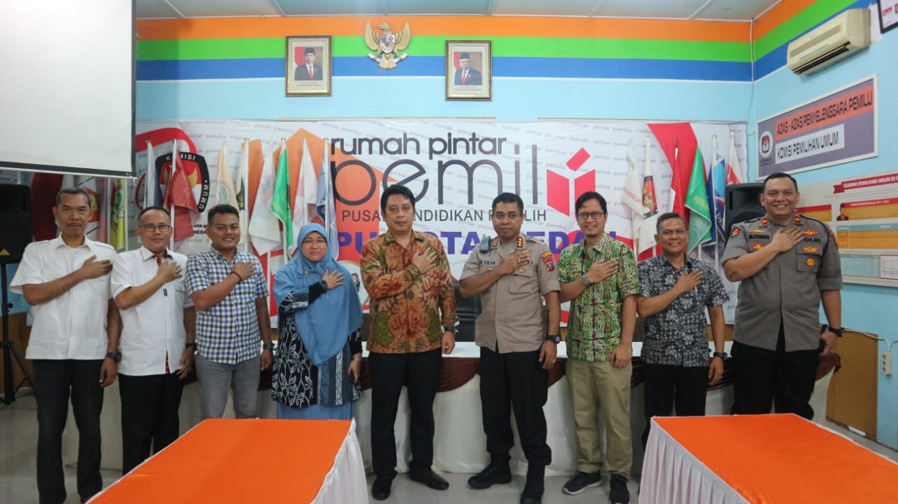 KPU Medan dan Polrestabes Medan Siap Bekerjasama Sukseskan Pilkada 2020