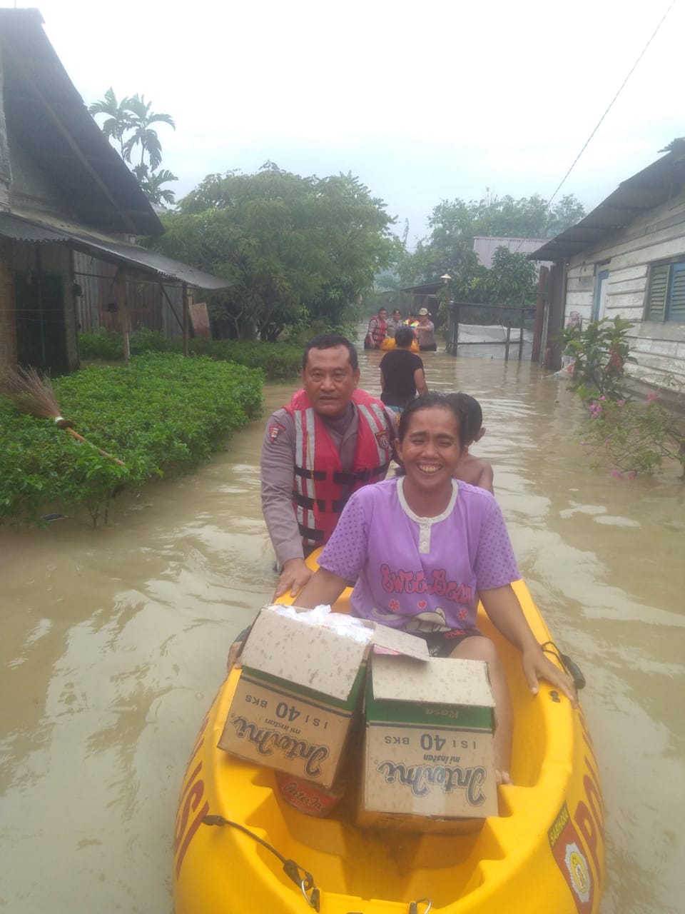 2 Desa Kecamatan Tanjung Morawa Deli Serdang Terendam Banjir