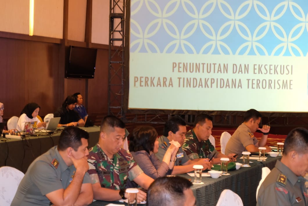 BNPT Gelar Rakor Antar Aparat Penegak Hukum Dalam Penanganan Perkara Tindak Pidana Terorisme Di Provinsi Sumatera Utara