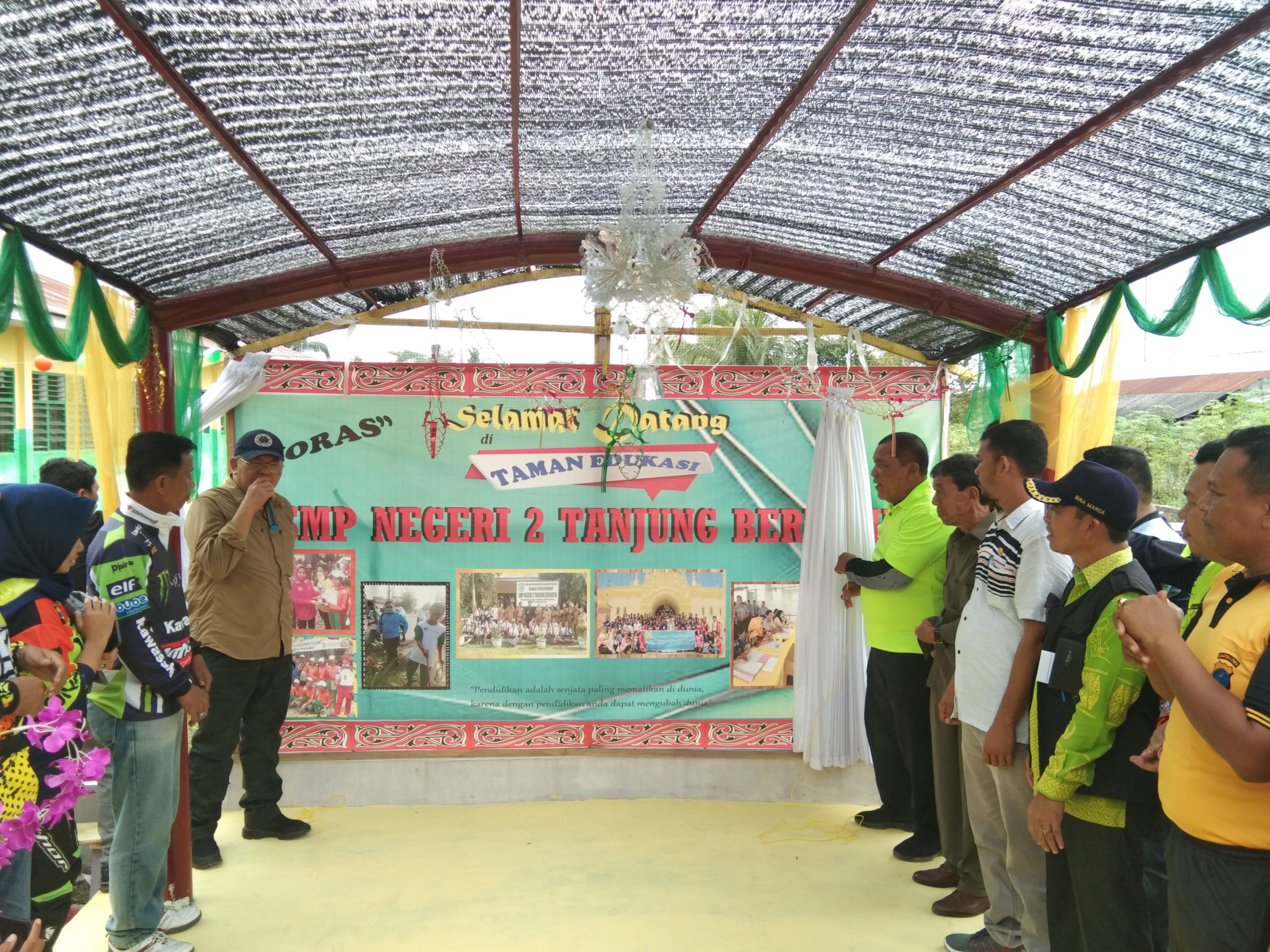 Bupati dan Disdik Sergai Touring Edukasi ke SMP N 2 Tanjung Beringin