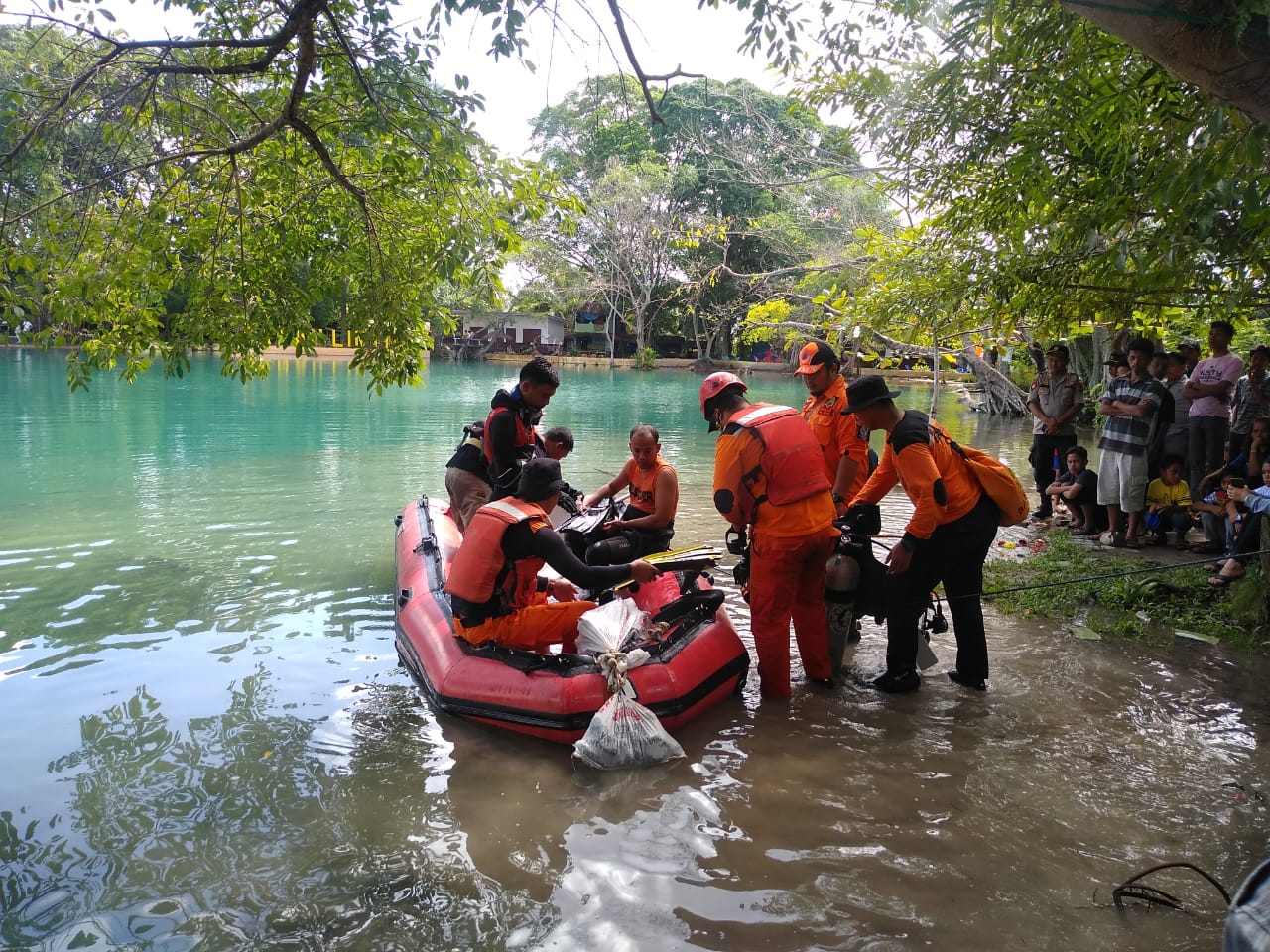 Jasad Korban Tenggelam di Danau Linting Akhirnya Ditemukan, Setelah Debit Air Dikurangi