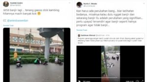 Jakarta Direndam Banjir, Ini Komentar Pedas Netizen Kepada Anis