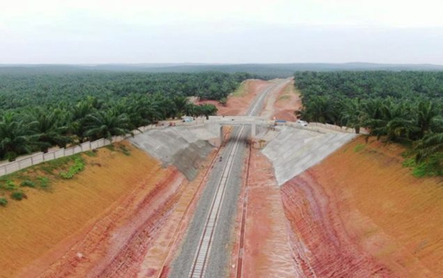 Progres Pembangunan Jalur KA Rantauprapat-Kota Pinang Capai 90%