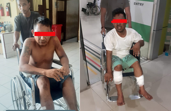 4 Tersangka Curas Ditangkap, 2 Orang Diantaranya Dikirim ke RS Bhayangkara