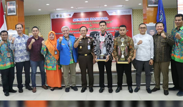 Kajari Medan Jadi “Keynote Speaker” Seminar Nasional Gerakan Medan Tanpa Korupsi