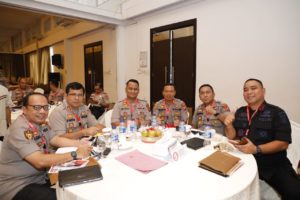 Kapolres AKBP Robin Hadiri Rapim Polda Sumut dan Jajaran