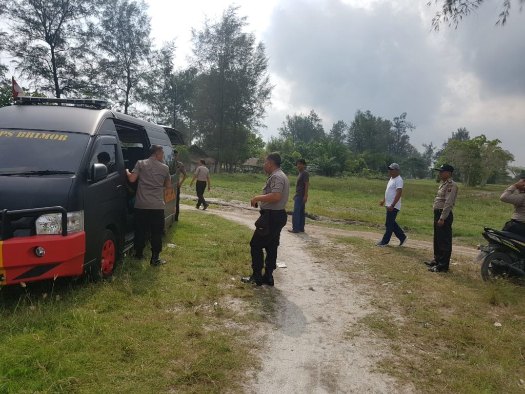 Bom Mortir Ditemukan Warga Sergai Diledakkan Tim Jibom Polda Sumut