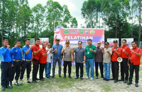 Kapolda Riau Buka Pelatihan Karhutla di Unilak Riau