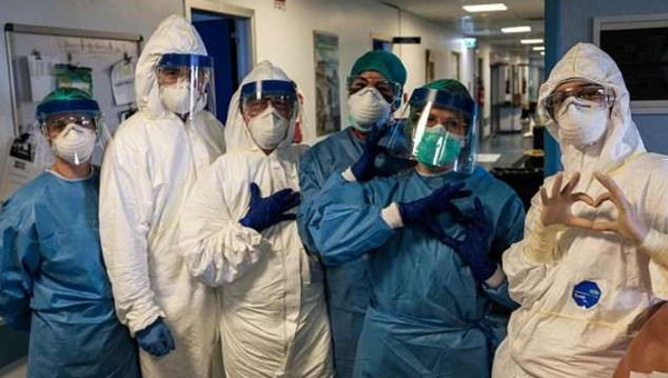 Wabah Virus Corona di Spanyol, Tingkat Kematian Naik Jadi 2.182