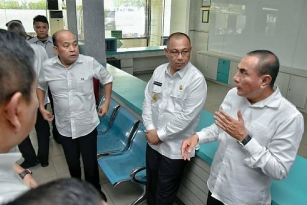 Gubsu Siapkan Gedung RSU Sari Mutiara Sebagai Pusat Screening Pasien Suspect Virus Corona atau Covid -19