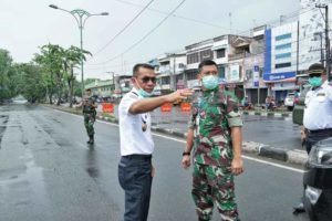 Pemko Medan Gelar “Local Lockdown” di 12 Ruas Jalan Utama di Kota Medan