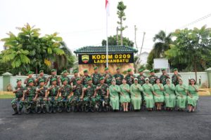 Danrem 022 Ajak Personel Kodim 0209 Jaga Sinergitas TNI-Polri dan Jaga Netralitas di Pilkada