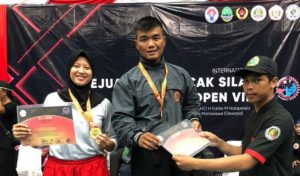 Atlet Silat Asal Yonif 122/TS, Alhadid Filian Sabet Mendali Perak di Cibinong