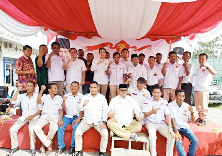 Pengurusan DPC Gerindra Sergai Dukung Prabowo Subianto Kembali Jadi Ketum