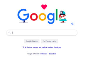 Google Doodle, Wujud Terima Kasih ke Tenaga Medis Perangi Covid-19