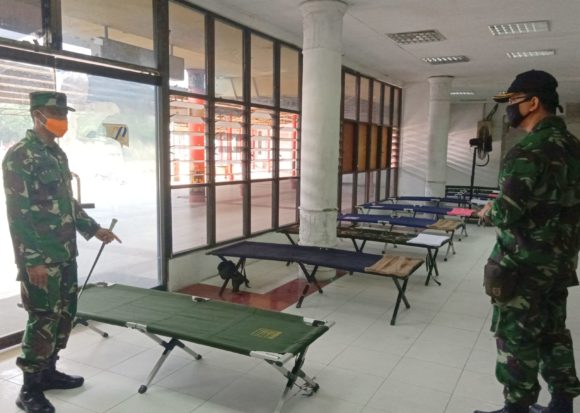 Danlanud Soewondo : Siapkan 368 Velbed Untuk Para TKI Tidur