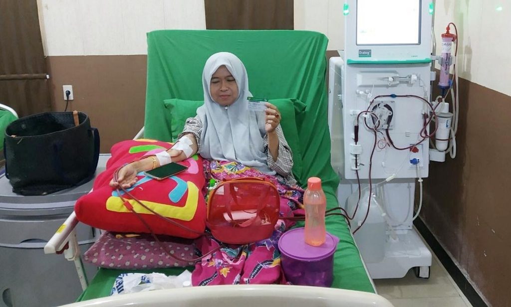 Ibu Rumah Tangga Berbagi Kisah,  Dibantu JKN-KIS Tak Keluarkan Biaya Setiap Cuci Darah