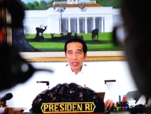 Presiden Jokowi Minta Evaluasi Penerapan PSBB dari para Menteri