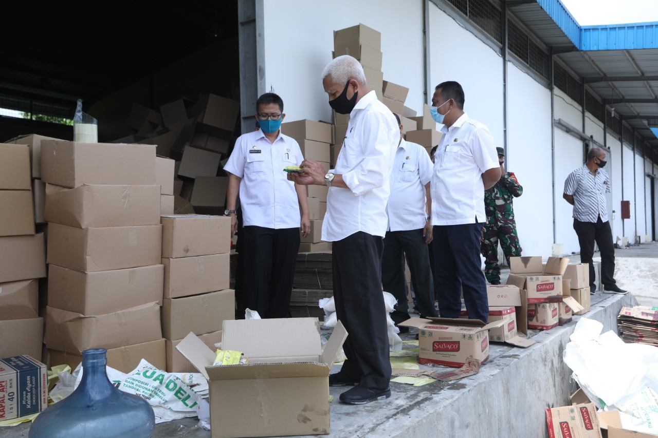 63.768 Paket Sembako dari Pemprovsu Siap Didistribusikan
