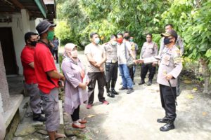 Kapolres Sergai Cek Kesiapan Kampung Tangguh di Desa Bingkat