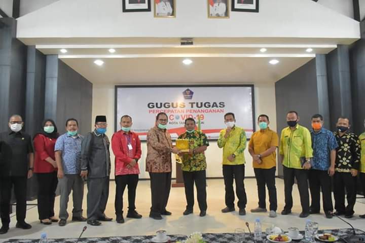 Wali Kota Tanjungbalai Terima Kunjungan Ketua DPRD Sumut