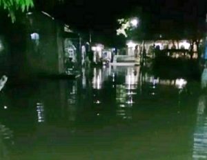 Sungai Seirampah Meluap, Puluhan Rumah Terendam Banjir