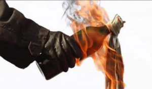 Kantor PDIP Bogor Dilempar Bom Molotov