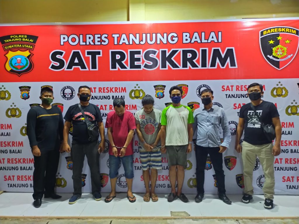 Tim Tekab Polres Tanjungbalai Tangkap Buronan Kasus Curanmor