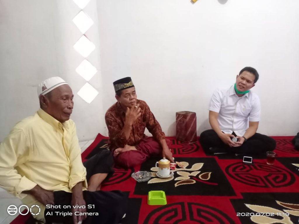 GP Ansor Sumut Adlin Tambunan Silaturahmi Kediaman Tuan Guru Buya SU di Desa Kuala Lama