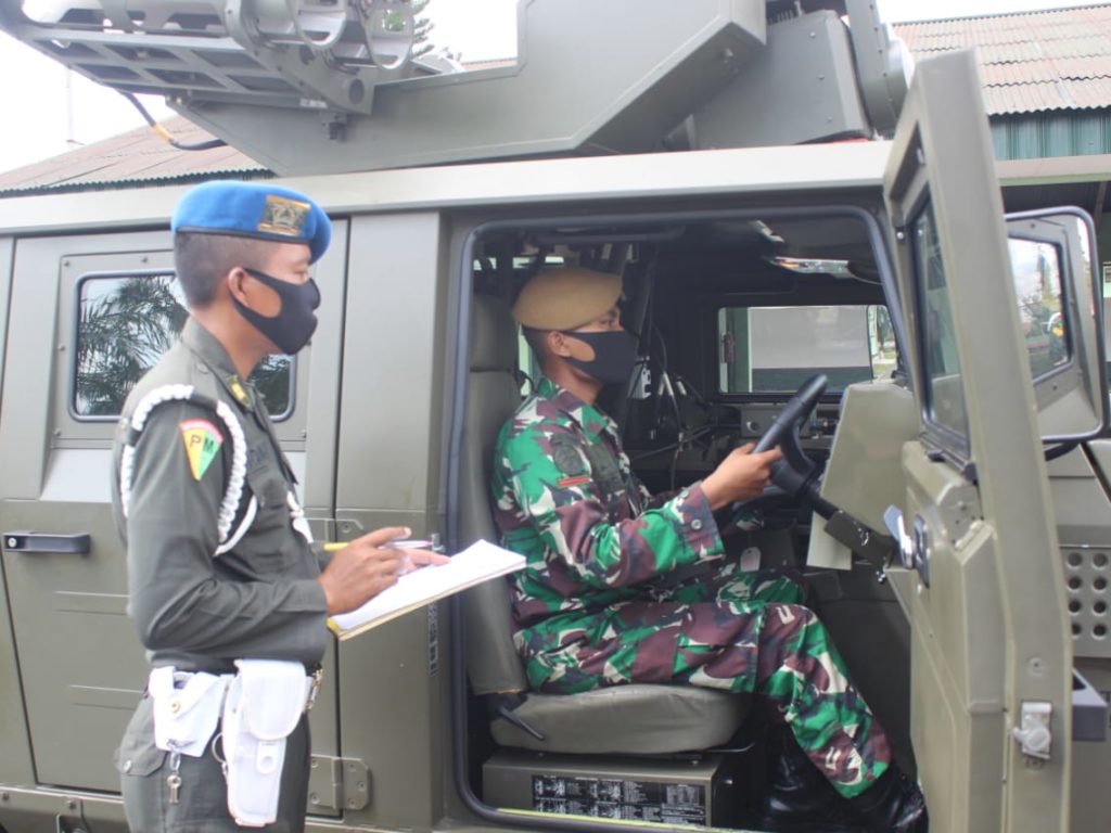 Cegah Pelanggaran, Prajurit Denarhanud Rudal Dumai Ikuti Ujian SIM TNI