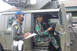Cegah Pelanggaran, Prajurit Denarhanud Rudal Dumai Ikuti Ujian SIM TNI