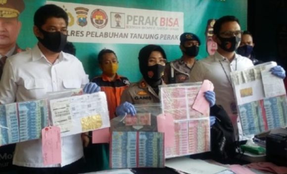 Warga Asal Medan Nekad Cetak Upal, Diciduk Petugas Polresta Tanjung Perak
