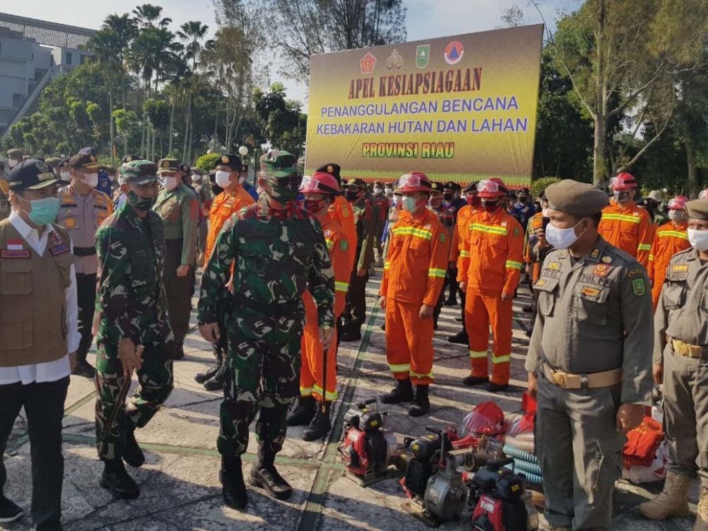 Kodam I BB Prioritaskan Tanggulangi Kebakaran Hutan dan Lahan di Riau