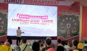 Gubsu Letakkan Batu Pertama Pembangunan “Ikon Baru” Sumatera Utara